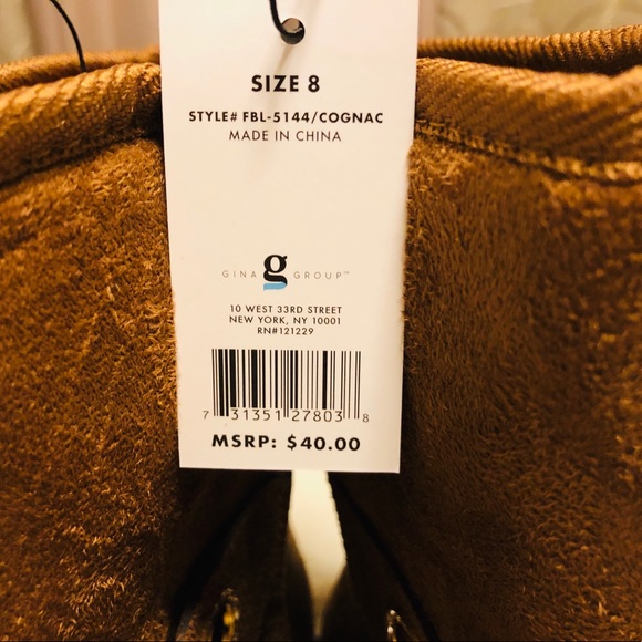 Tan Side Ankle Booties - Picture 2 of 7